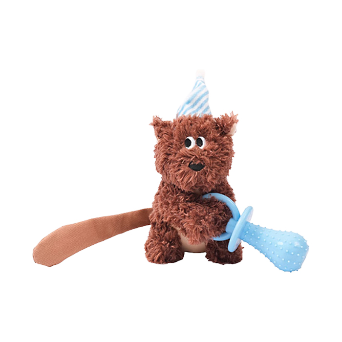 【zeze】DOG CHEW TOY Squirrel
