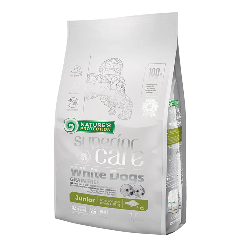 【大ちゃん】NATURE'S CARE ホワイトドッグ 3袋セット NATURE'S PROTECTION】ホワイトドッグ グレインフリー ホワイト