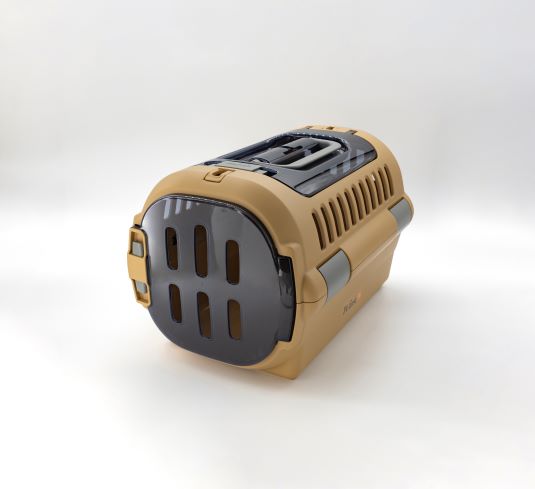 キャンピングキャリーファイン　ダブルドア（超小型犬・小型犬・猫用）　ブラウン