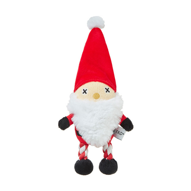 FAD+ プラッシュトイ・ウィズロープ サンタ/M Pets-first ONLINESTORE