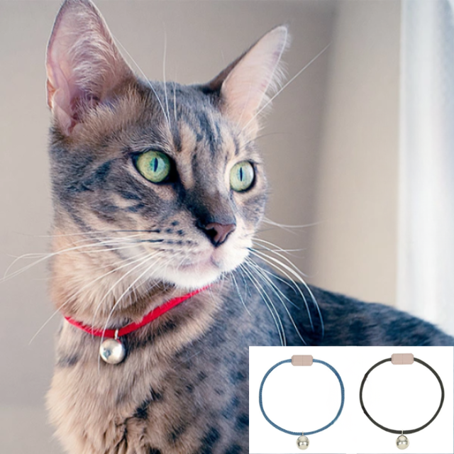 necono】猫の首輪 ルーチェ リボン ダブル Pets-first ONLINESTORE