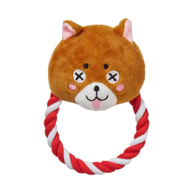 プラッシュトイ・ウィズロープ/リング/イヌ Pets-first ONLINESTORE
