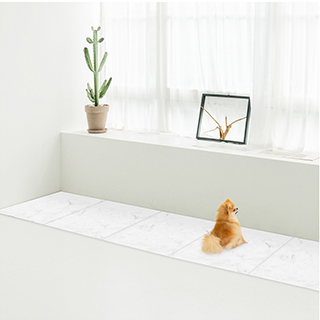 dfang ペットプレイマット 【厚さ5mm 幅70cm】 マーブル Pets-first