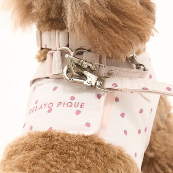 GELATO PIQUE ジェラートピケハーネス Sサイズ ピンク gelato pique モチーフ柄ハーネス/ピンク Pets-first ONLINESTORE