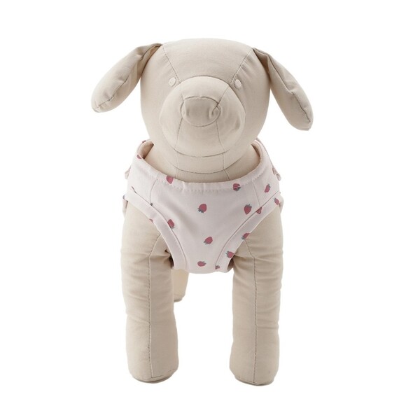 GELATO PIQUE いちご柄ハーネスとリードS gelato pique モチーフ柄ハーネス/ピンク Pets-first ONLINESTORE