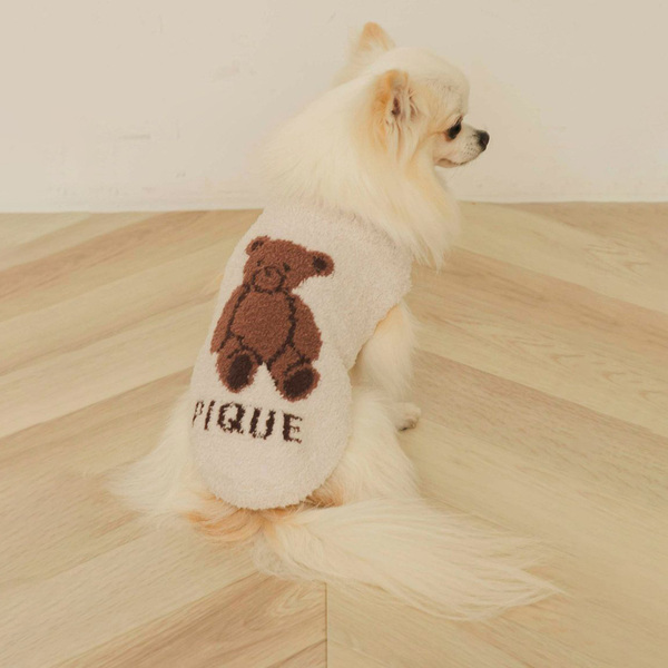 gelato pique　ベビモコベアジャガードプルオーバー