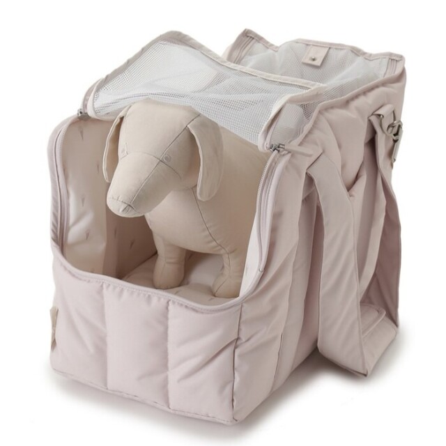 キルティングキャリーバック