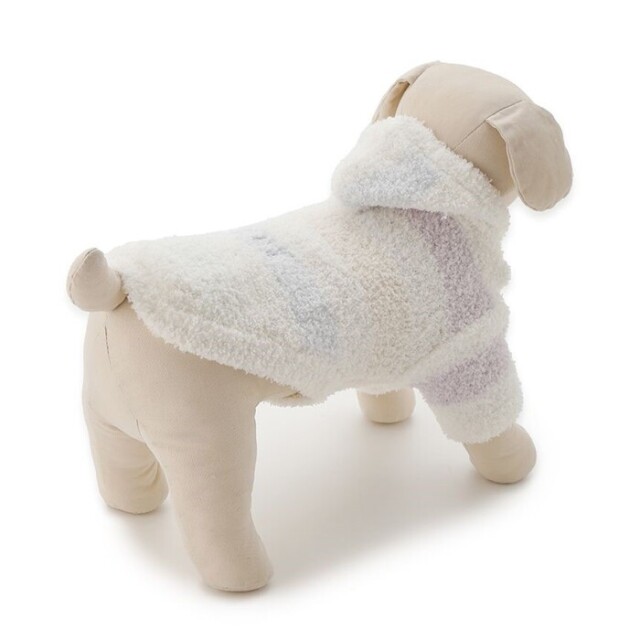 gelato pique ベビモコパステルボーダーフーディ Pets-first ONLINESTORE