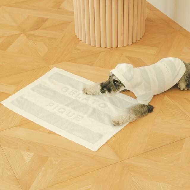 gelato pique　スムーズィー2ボーダーブランケット