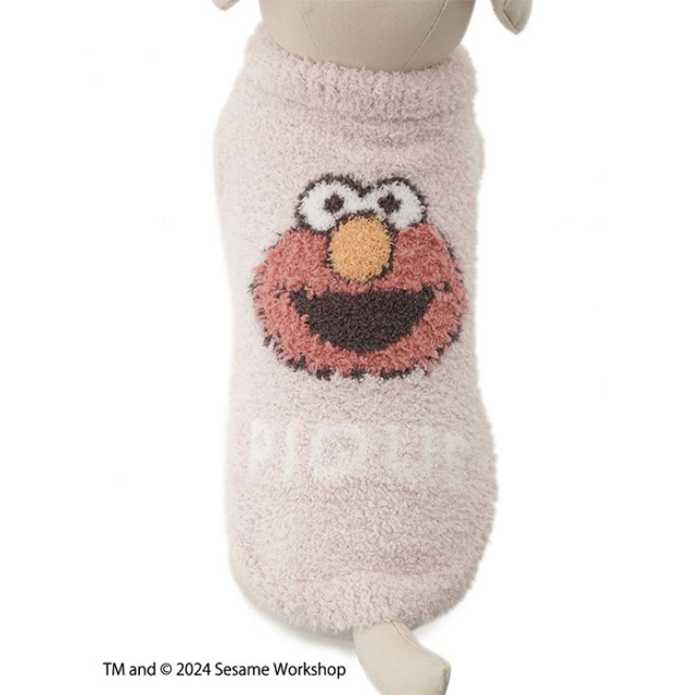 ♡ gelato pique ジェラートピケ エルモ ジャンプスーツ ♡ SESAME STREET】 エルモと癒しの時間を過ごせるセットアップ
