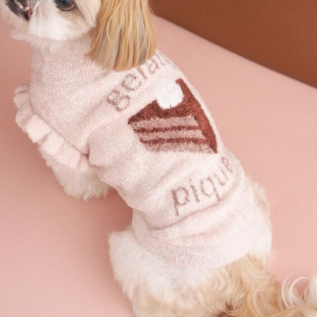 柴犬ジャガードプルオーバー　gelato pique gelato pique｜【CAT&DOG】ベビモコ柴犬ジャガードプルオーバー