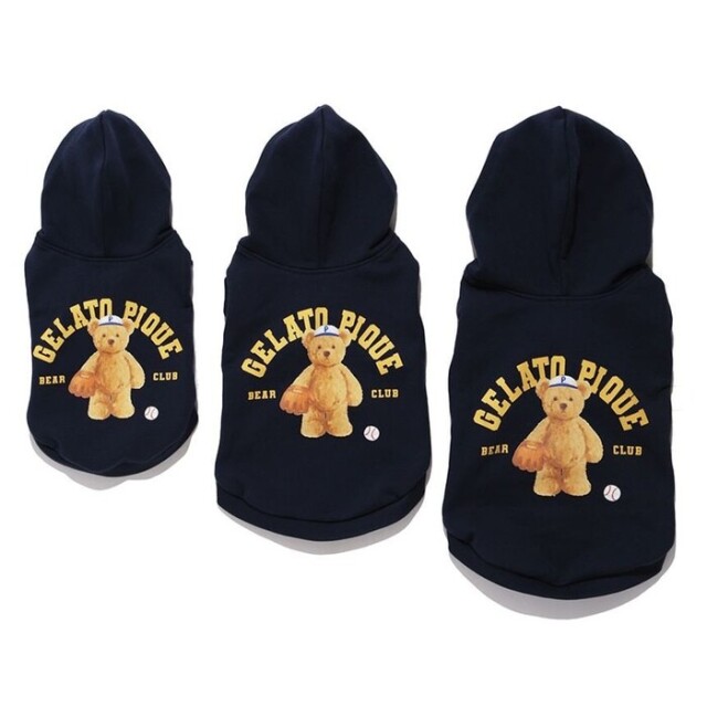gelato pique スポーティーベア裏毛プルオーバー Pets-first ONLINESTORE
