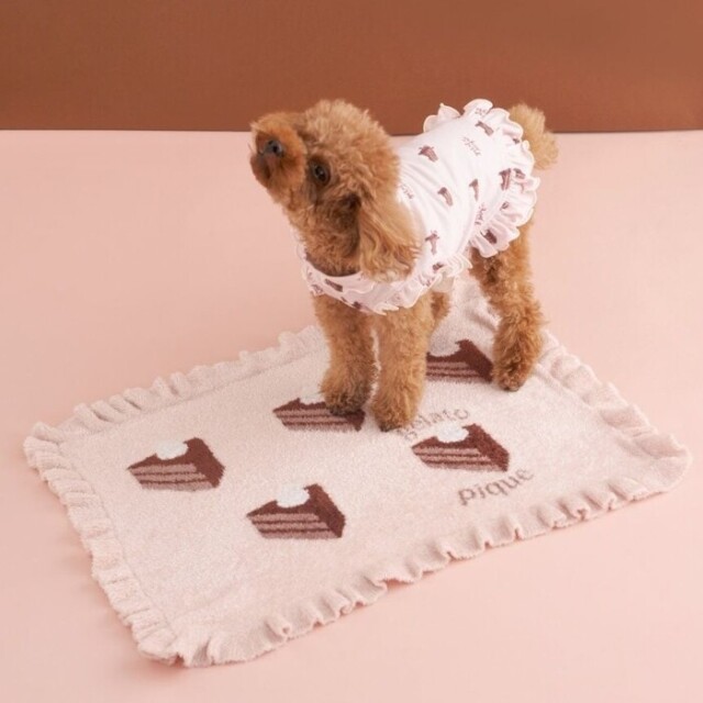 gelato pique　オータムケーキジャガードブランケット