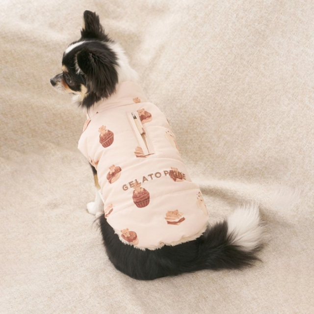 gelato pique 中綿ベスト Pets-first ONLINESTORE