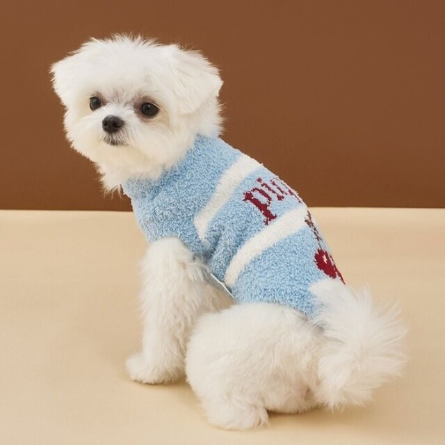 gelato pique ベビモコチェリージャガードニット Pets-first ONLINESTORE
