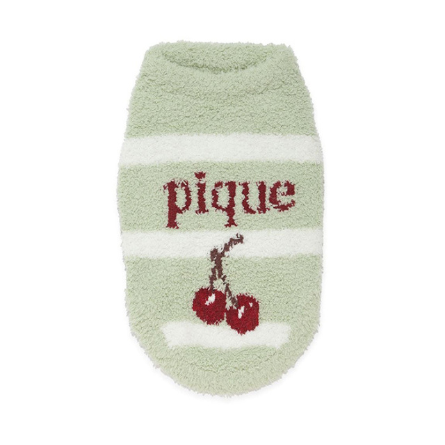 新品2点Lサイズ　Sサイズ　ベビモコチェリージャガードニット gelato pique ベビモコチェリージャガードニット Pets-first ONLINESTORE