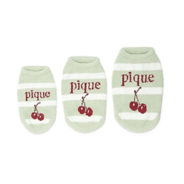 gelato pique ベビモコチェリージャガードニット Pets-first ONLINESTORE
