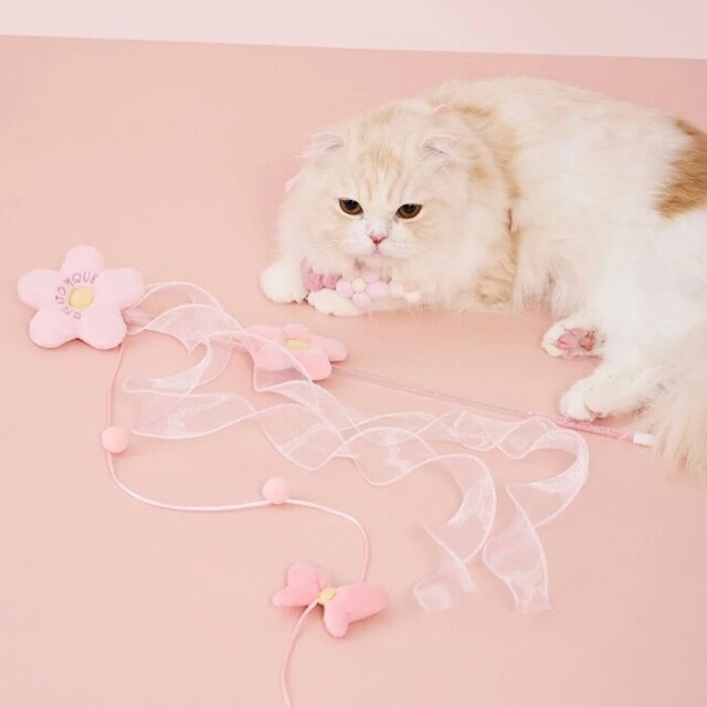 gelato pique　フラワーモチーフねこじゃらし