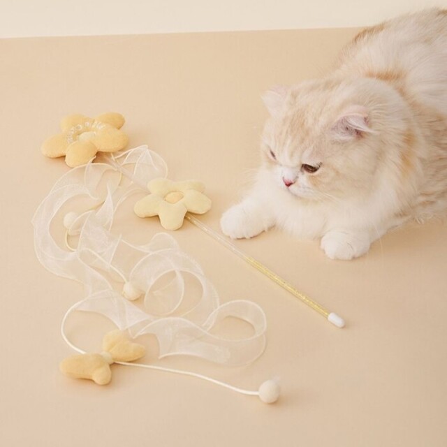 gelato pique フラワーモチーフねこじゃらし Pets-first ONLINESTORE