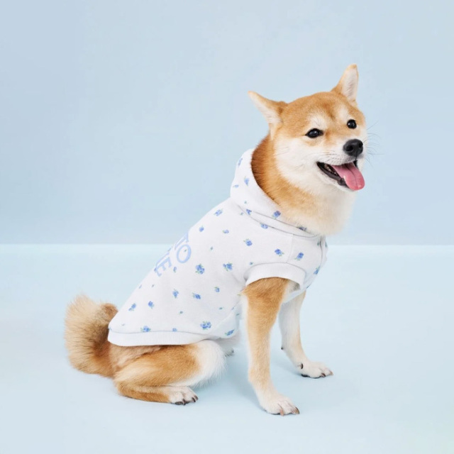 gelato pique フラワー柄裏毛フーディー Pets-first ONLINESTORE