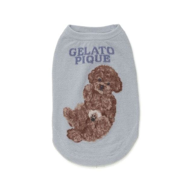 gelato pique お腹見せドッグジャガードプルオーバー Pets-first