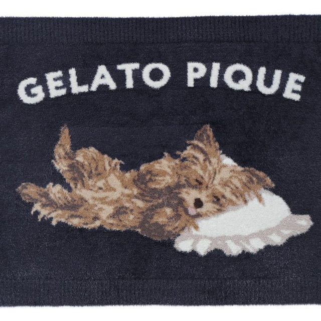 gelato pique】スムーズィーヨーキー柄 ブランケット Pets-first