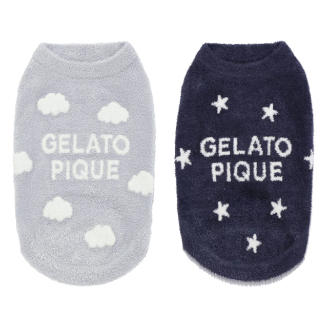 【gelato pique】スムーズィー空モチーフプルオーバー