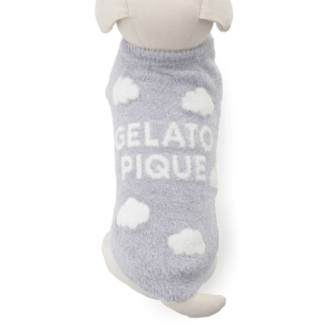 【gelato pique】スムーズィー空モチーフプルオーバー