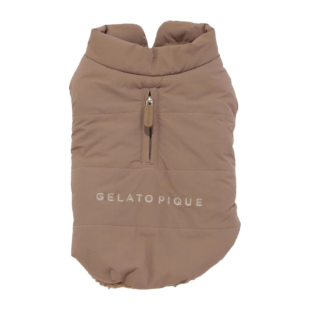 GELATO PIQUE 中綿ベスト&スキーベア　Mサイズ gelato pique】中綿ベスト Pets-first ONLINESTORE