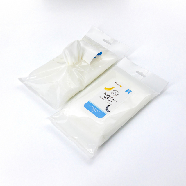 ミトン型ボディウェットシート