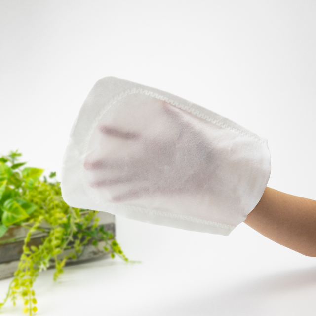 ミトン型ボディウェットシート