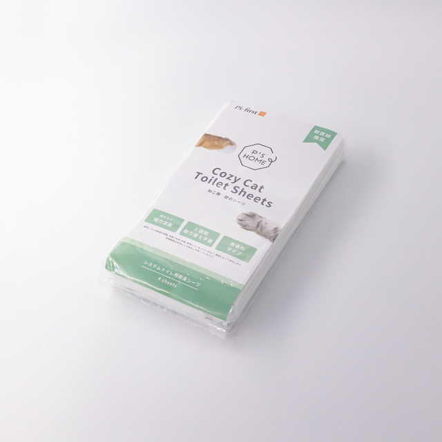 P's first ペッツファースト ねこ砂 猫用シーツ ペッツファーストオリジナル ねこ用 システムトイレ（猫砂、炭のシーツ