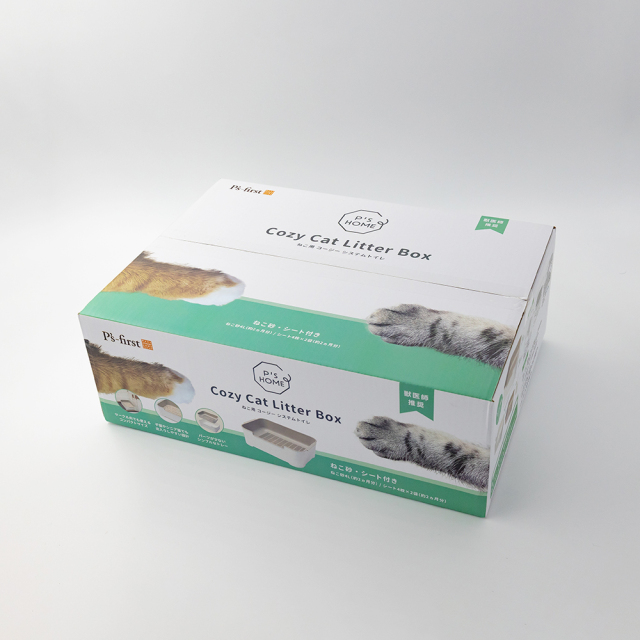 ペッツファーストオリジナル ねこ用 システムトイレ（猫砂、炭のシーツ