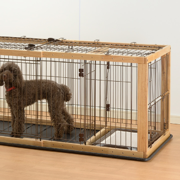 木製スライドペットサークル レギュラー【仕切り】 Pets-first
