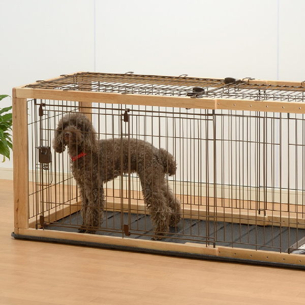 木製スライドペットサークル レギュラー【屋根面】 Pets-first ONLINESTORE