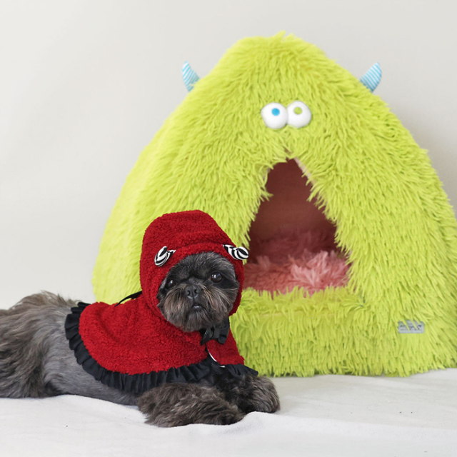 【IDOG&ICAT】 iDog Monster おやすみモンスターテントベッド