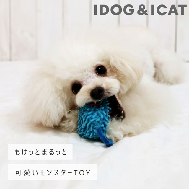 【IDOG&ICAT】 もけもけモンスター 鳴き笛入り