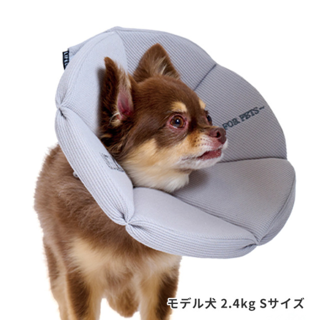 LIFELIKE】オーガニックワッフル エリザベスカラー Pets-first