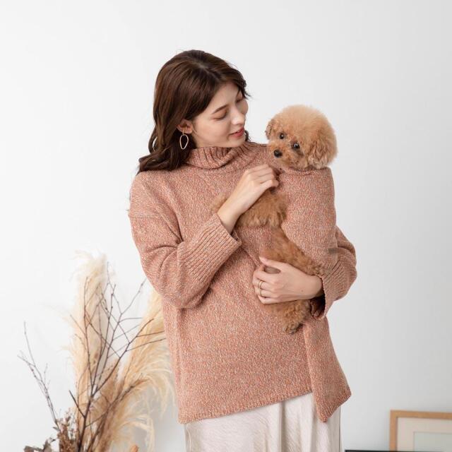Moncheri リンクコーデset カシミヤコットンミックスニット ペットの理想をカタチに 高品質 自然派 動物病院推奨のペット用品ショップ ｇｒｅｅｄｙ