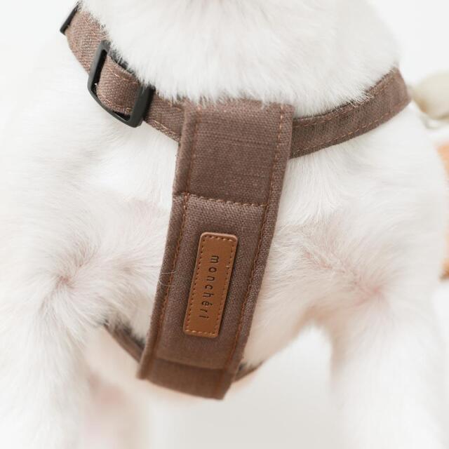 レザー×リネンハーネスBROWN