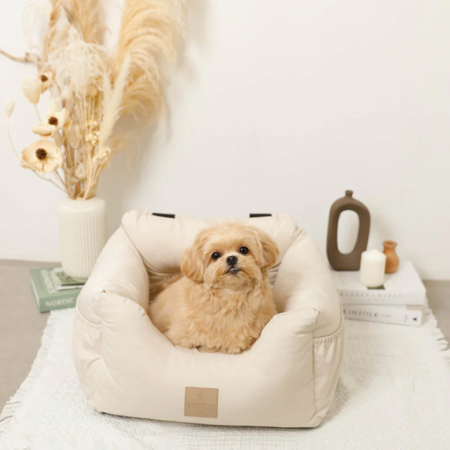 撥水ふんわりドライブペットベッド moncheri 撥水ふんわりドライブペットベッド Pets-first ONLINESTORE
