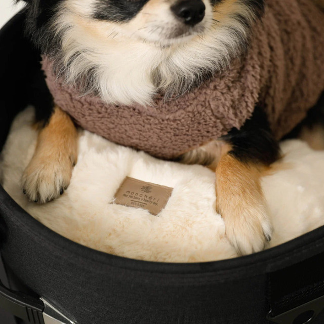 moncheri ファーあご乗せクッションピロー/S Pets-first ONLINESTORE