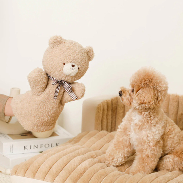 moncheri くまさんハンドパペット Pets-first ONLINESTORE