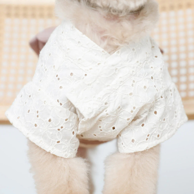 冷感カットワークフラワー浴衣