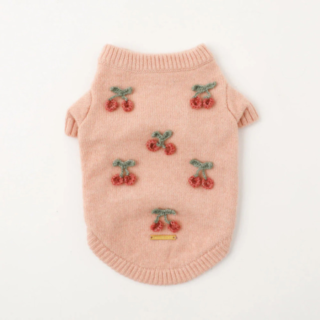 素敵　❇️フランシュリッペ❇️　森のくまさん　刺繍　　夏ワンピース b13648ps-01.jpg