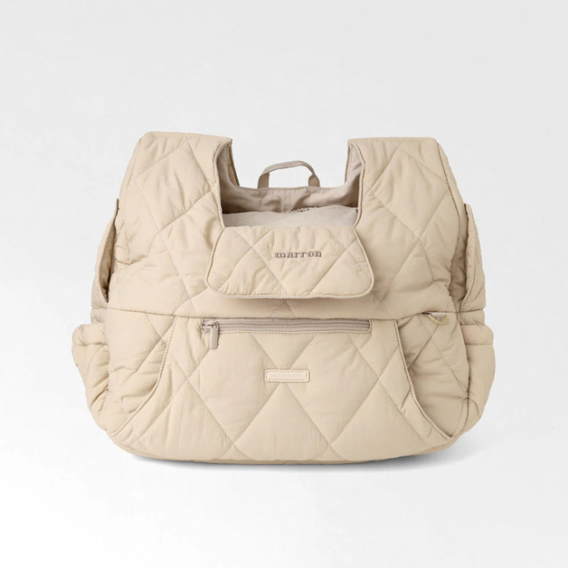 moncheri キルティングメッシュ付きフロントリュック Pets-first