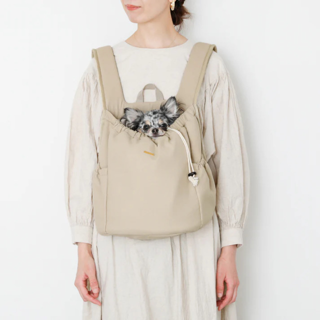 moncheri ペット巾着メッシュギャザーリュック Pets-first ONLINESTORE