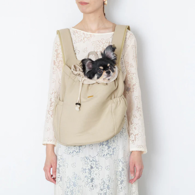 moncheri ペット巾着メッシュギャザーリュック Pets-first ONLINESTORE