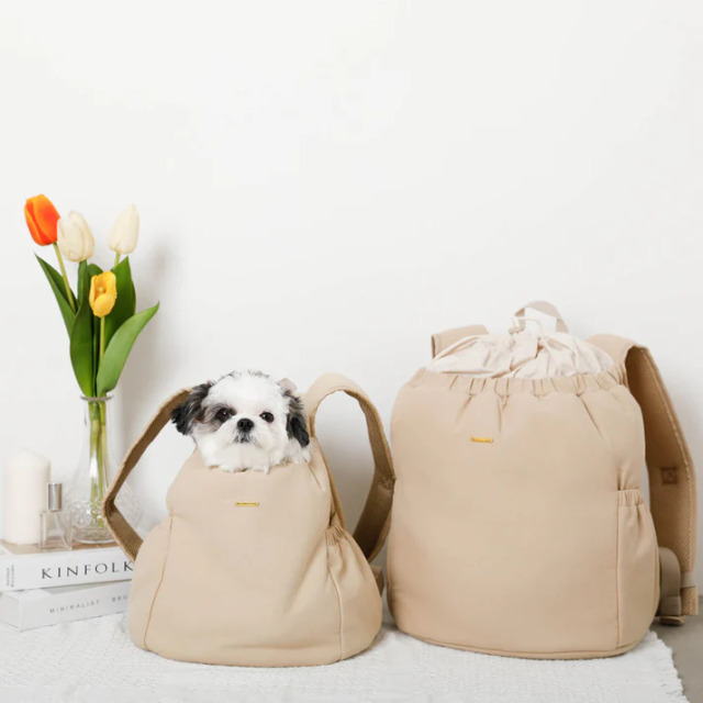 moncheri ペット巾着メッシュギャザーリュック Pets-first