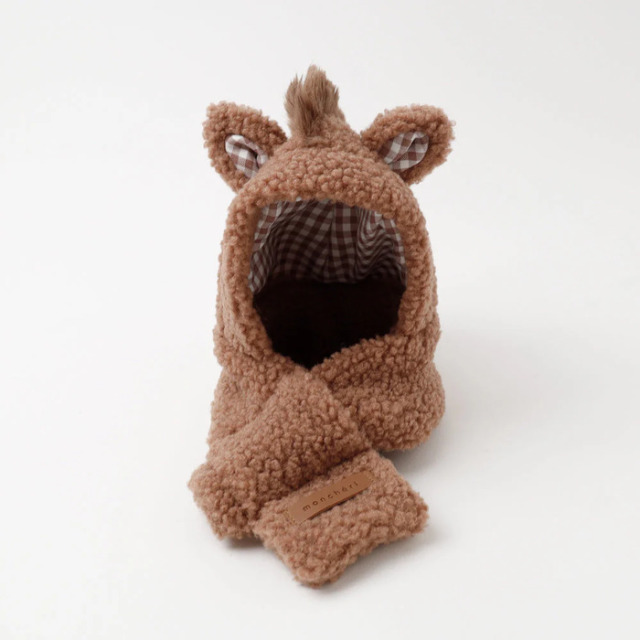 moncheri アニマルフードマフラー